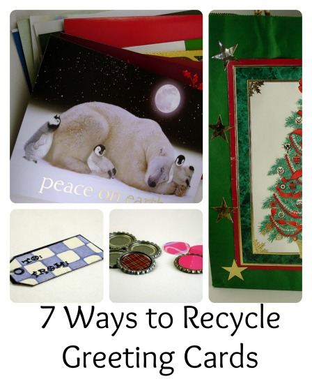 CraftyGoat's Notes: 7 ways to recycle greeting cards