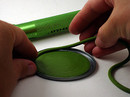 Step 2: Cover Lid with Clay