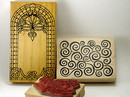 Wood-Mounted Rubber Stamps