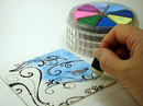 Coaster Step 4: Chalk Clay