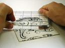 Coaster Step 3: Stamp Clay