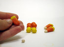 Push together the clay pieces