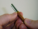 Sliding pen ring over mechanism