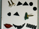 Face parts ready to bake