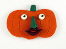 Ms. Pumpkin Head with Witch Nose