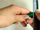 Trimming the pen tip opening